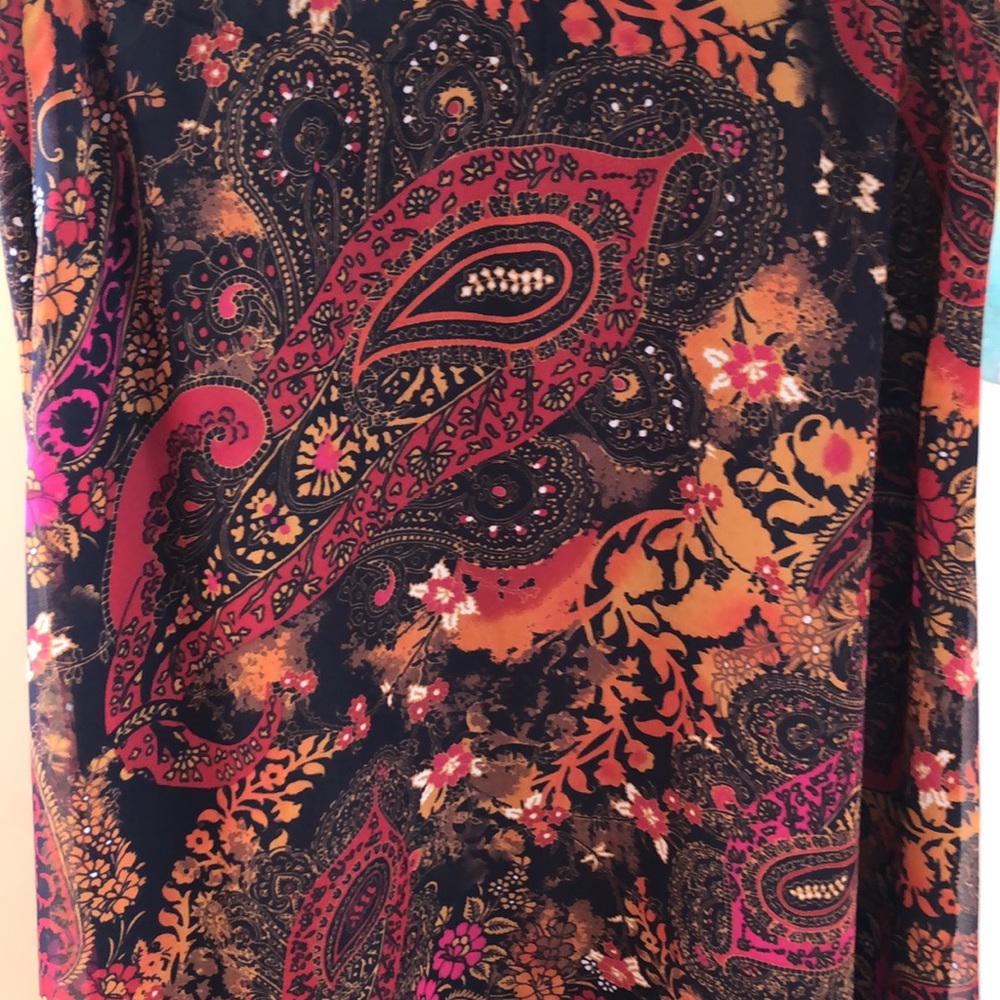 Coldwater Creek Flowy Midi Skirt Size W XS Worn Once - Picture 3 of 8
